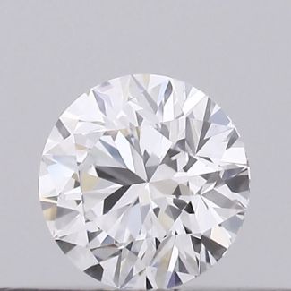 0.2 Carat Round D VVS2 EX GIA Natural Diamond