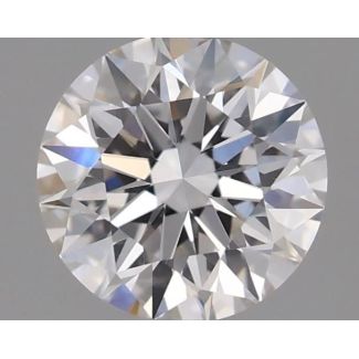 0.56 Carat Round G VVS1 EX GIA Natural Diamond