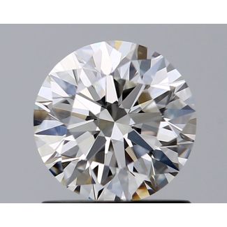 1.03 Carat Round H VVS1 EX GIA Natural Diamond