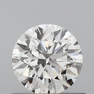 0.6 Carat Round G VS2 EX IGI Natural Diamond