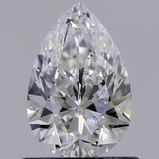 0.70 Carat Pear D SI2 - EX VG GIA Natural Diamond