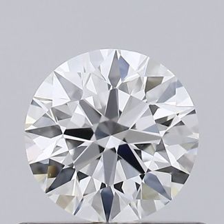 0.55 Carat Round G VVS2 EX GIA Natural Diamond