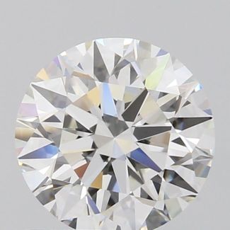 0.95 Carat Round H VVS1 EX GIA Natural Diamond