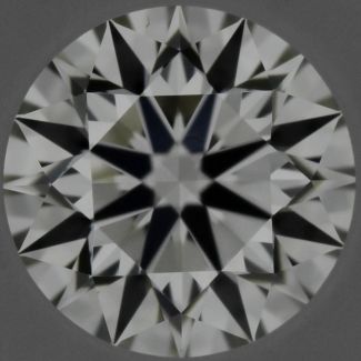 0.31 Carat Round H VVS1 EX GIA Natural Diamond