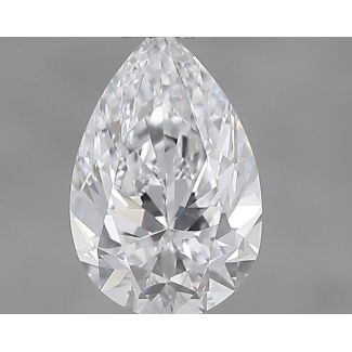 0.46 Carat Pear D VVS2 - VG GD IGI Natural Diamond