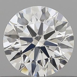 0.61 Carat Round D VVS1 EX GIA Natural Diamond