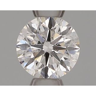 0.30 Carat Round F SI2 EX VG GIA Natural Diamond