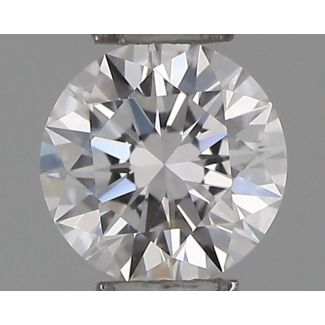 0.18 Carat Round D VS1 EX GIA Natural Diamond