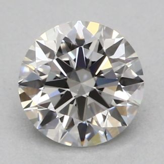 0.29 Carat Round E VVS2 EX GIA Natural Diamond