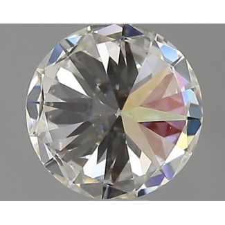 0.5 Carat Round H VS2 EX GIA Natural Diamond