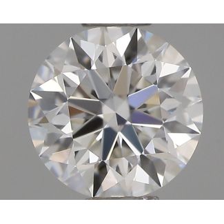 0.45 Carat Round G VVS1 EX GIA Natural Diamond