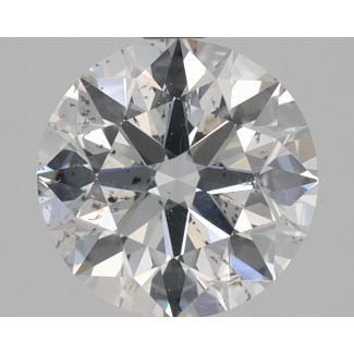 1.5 Carat Round E SI2 EX GIA Natural Diamond