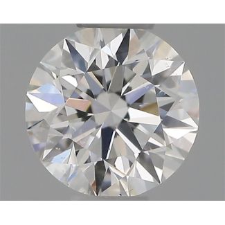 0.31 Carat Round E SI1 VG EX GIA Natural Diamond