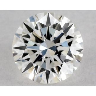 0.39 Carat Round G VVS1 EX GIA Natural Diamond