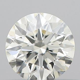 0.34 Carat Round H VVS2 EX IGI Natural Diamond