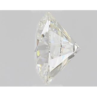 0.51 Carat Round I VS1 EX GIA Natural Diamond