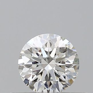 0.35 Carat Round H VS2 EX VG GIA Natural Diamond