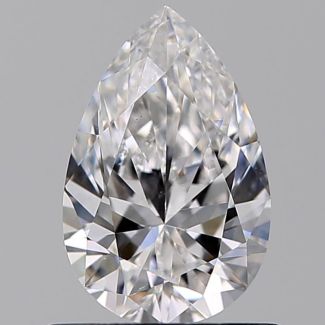 0.70 Carat Pear D VS2 - VG GIA Natural Diamond