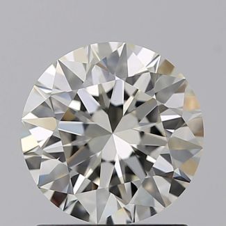 1.11 Carat Round K VVS2 EX GIA Natural Diamond