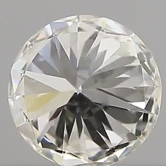 0.41 Carat Round H VVS1 EX IGI Natural Diamond