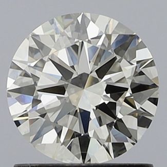 0.95 Carat Round G VVS1 EX GIA Natural Diamond