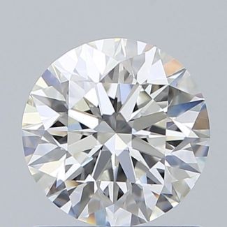 0.8 Carat Round H VVS2 EX VG GIA Natural Diamond