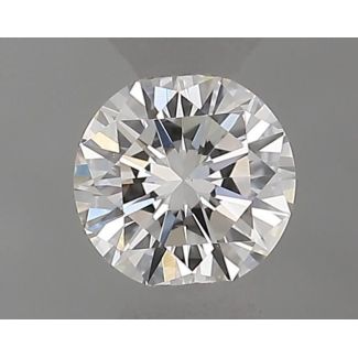 0.21 Carat Round E VS1 EX VG IGI Natural Diamond