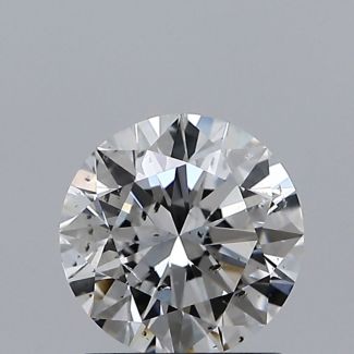 1.01 Carat Round E SI2 EX VG GIA Natural Diamond