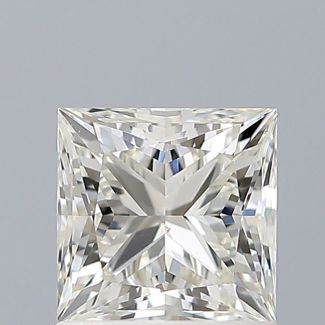 1.01 Carat Princess H VS1 - EX IGI Natural Diamond