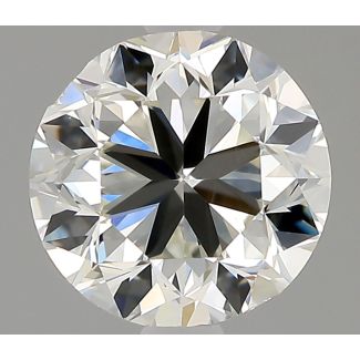 0.9 Carat Round H VS2 GD EX IGI Natural Diamond