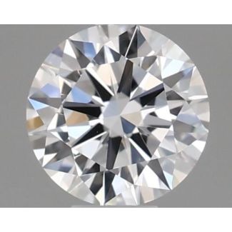 0.3 Carat Round D VVS2 VG EX GIA Natural Diamond