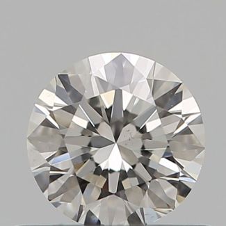 0.50 Carat Round H VS1 EX VG GIA Natural Diamond