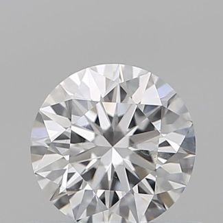 0.5 Carat Round D VS2 EX GIA Natural Diamond