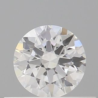 0.38 Carat Round E VVS1 EX GIA Natural Diamond