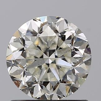 1.01 Carat Round J SI2 F VG GIA Natural Diamond