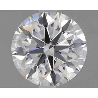 0.7 Carat Round F VVS2 EX GIA Natural Diamond