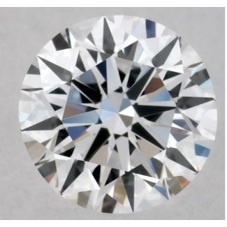 0.3 Carat Round D VVS1 EX VG GIA Natural Diamond