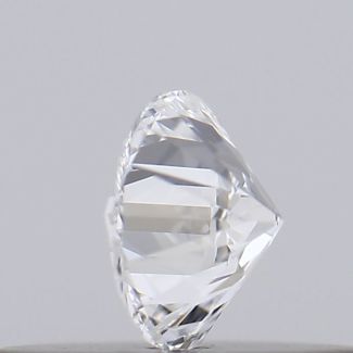 0.18 Carat Round D VVS1 EX VG GIA Natural Diamond