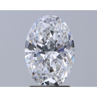 2.3 Carat Oval D VVS2 - EX GIA Natural Diamond