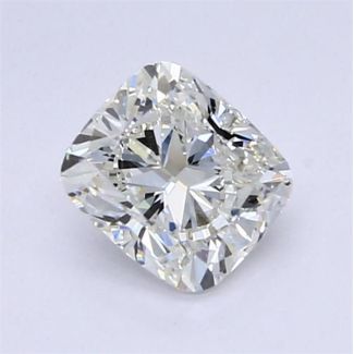 0.9 Carat Cushion Brilliant H VVS1 - EX GIA Natural Diamond