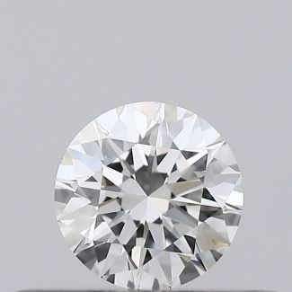 0.24 Carat Round F VVS1 EX GIA Natural Diamond