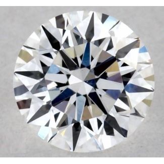 0.38 Carat Round D VS2 EX GIA Natural Diamond