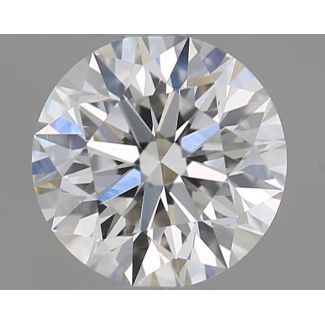 0.9 Carat Round D VVS1 EX GIA Natural Diamond