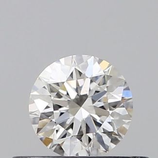 0.34 Carat Round F SI1 EX GIA Natural Diamond