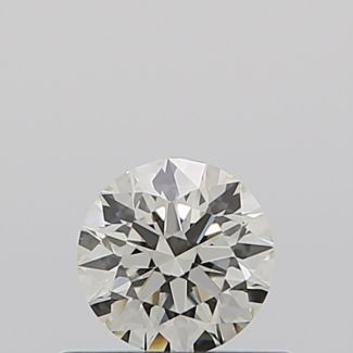 0.37 Carat Round K VS1 EX GIA Natural Diamond