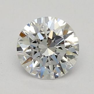 0.45 Carat Round D VVS1 EX GIA Natural Diamond