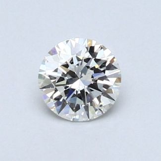 0.47 Carat Round I VVS1 VG EX GIA Natural Diamond