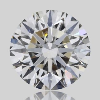 0.31 Carat Round F VVS2 EX GIA Natural Diamond