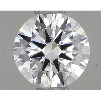 0.45 Carat Round H IF EX GIA Natural Diamond