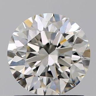 1.02 Carat Round J VS2 EX GIA Natural Diamond